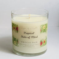 Tropical State of Mind - Hibiscus Palm